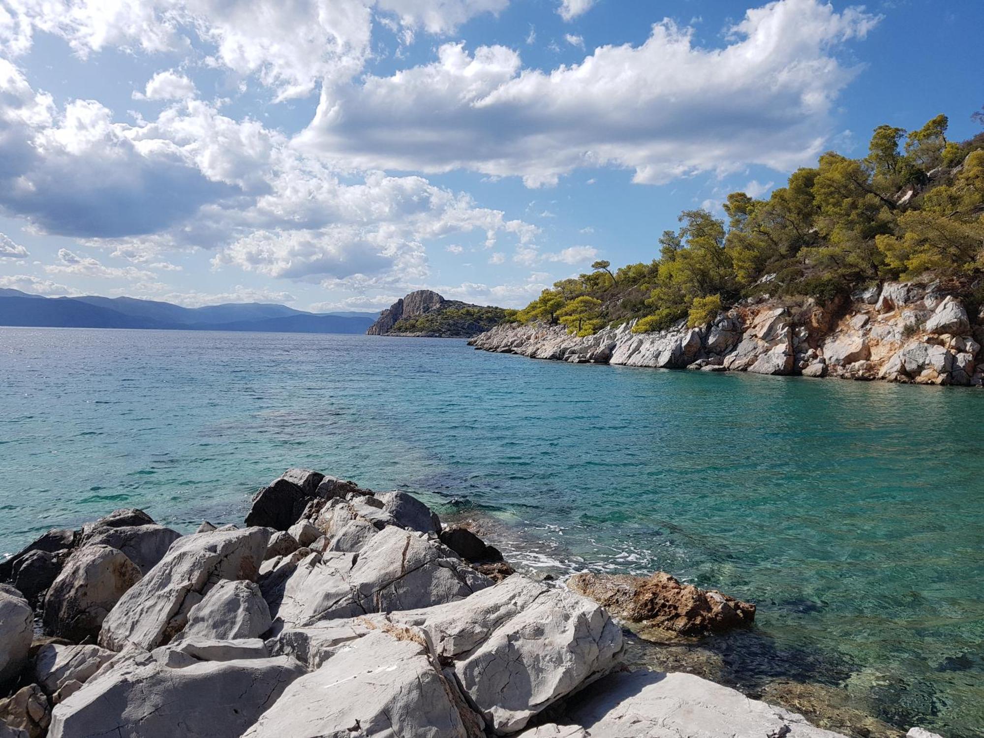 Отель Alkyoni Скала Экстерьер фото